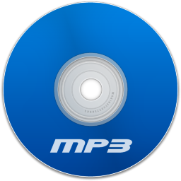 Mp3 Blue Icon 256x256 png